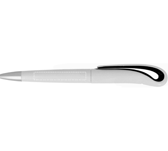 Bolígrafo giratorio ABS WHITESWAN